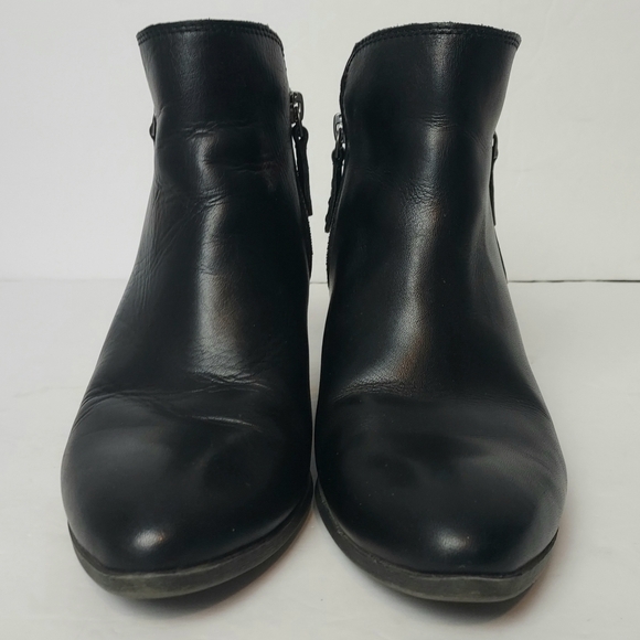 FRYE Judith Ankle Booties Black Leather 7 - Picture 6 of 16